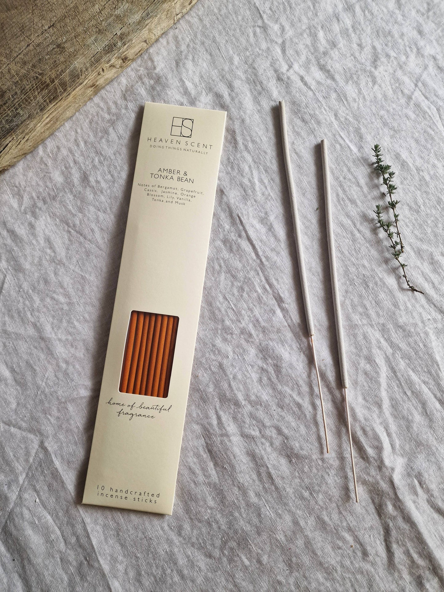 Amber & Tonka Bean Incense Sticks