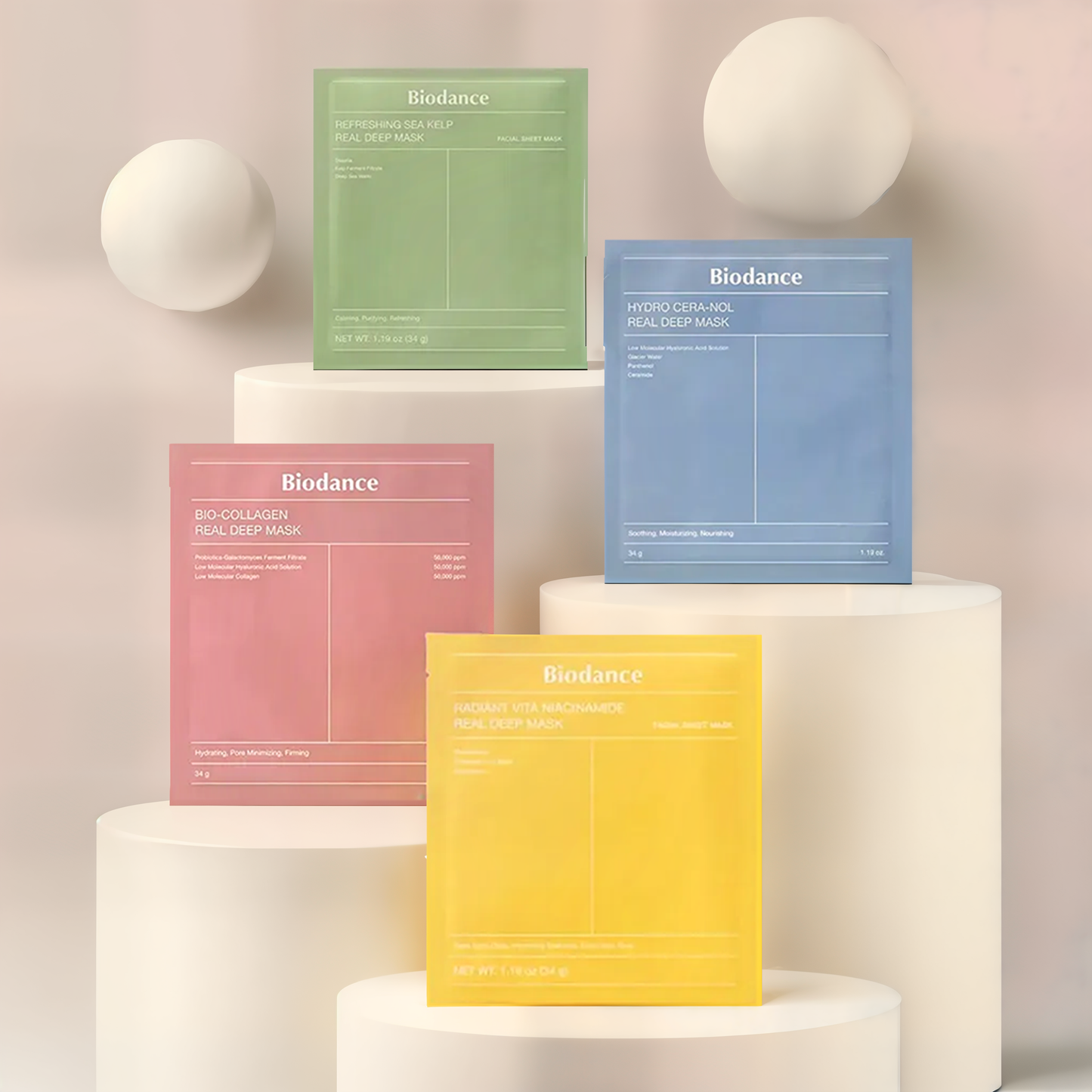 Biodance Real Deep Overnight Mask: Collagen (Pink)