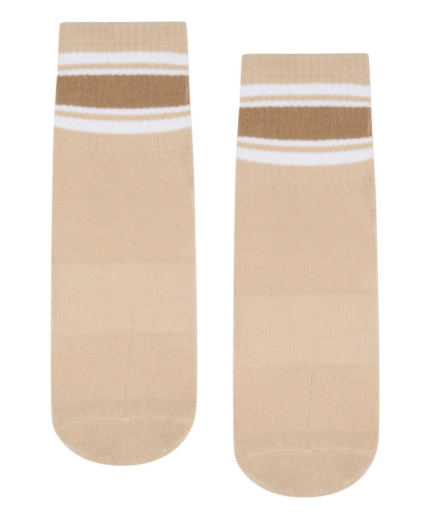 Crew Grip Socks - Beige Stripe