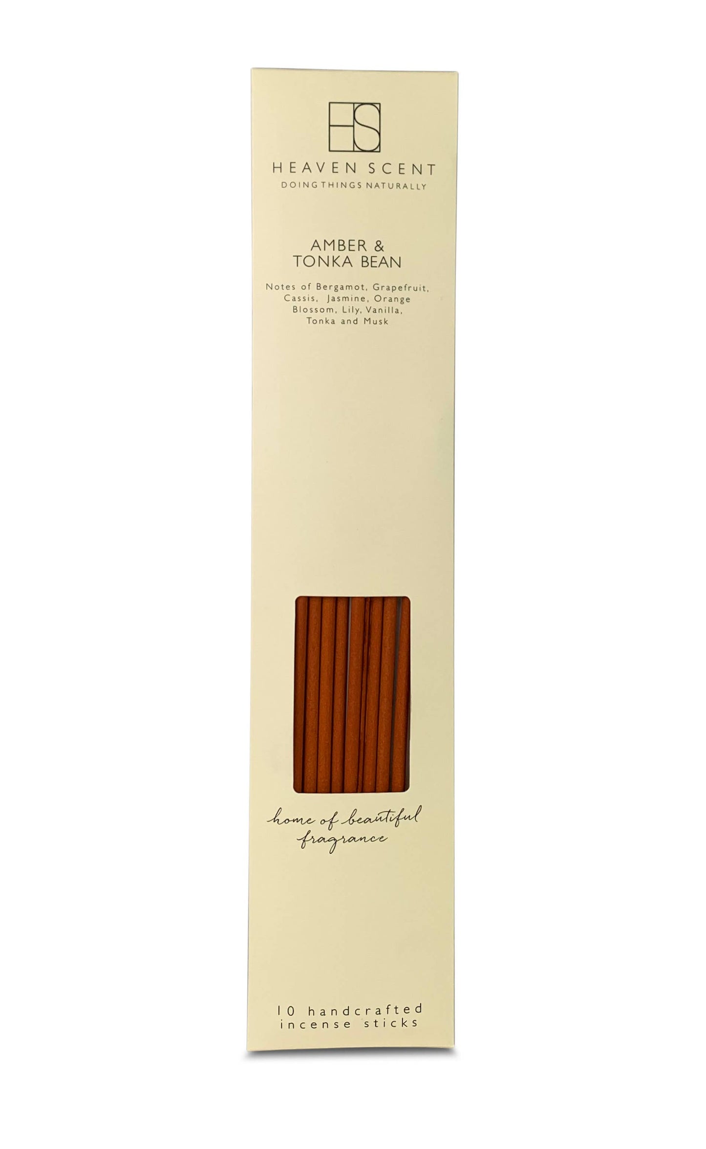 Amber & Tonka Bean Incense Sticks