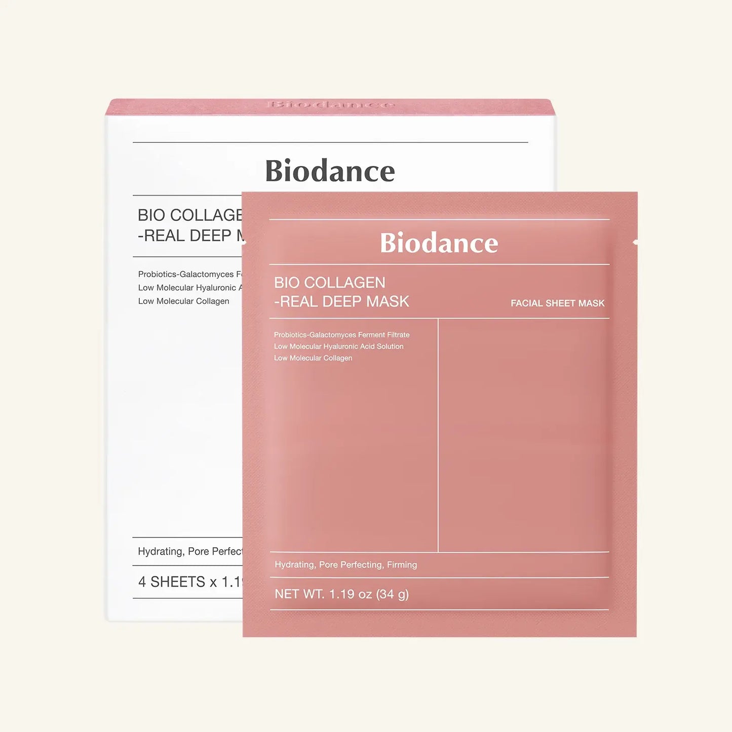 Biodance Real Deep Overnight Mask: Collagen (Pink)