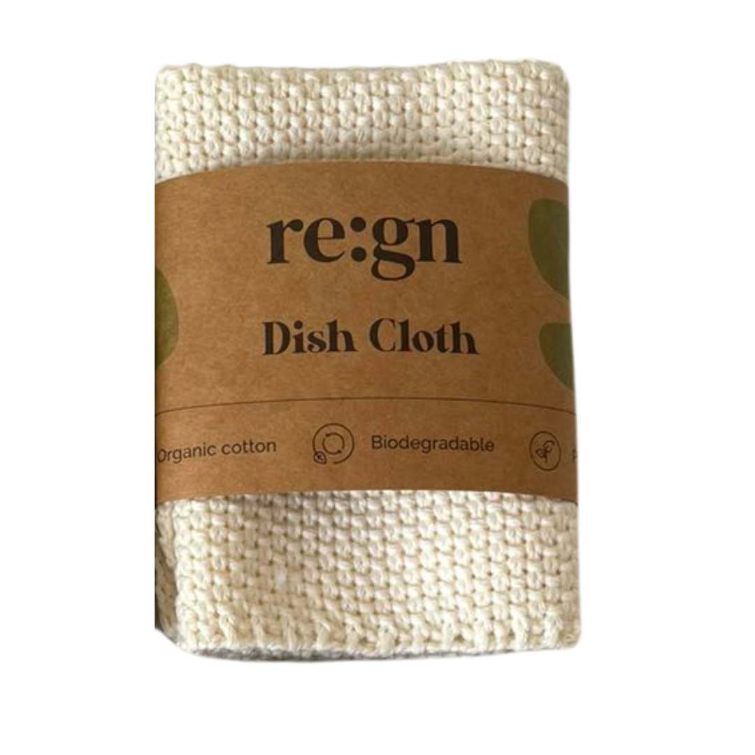 Organic Dish Cloths: Tan