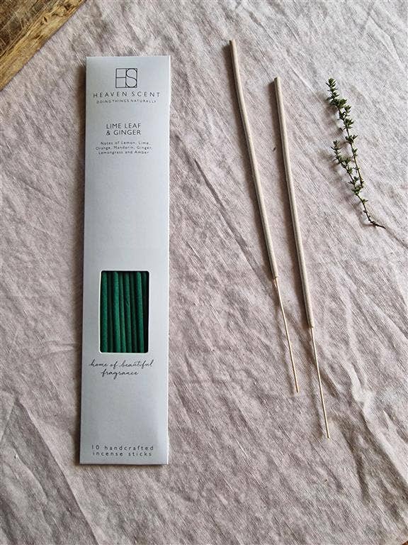 Limeleaf & Ginger Incense Sticks